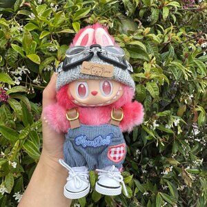 Cool Outfit for Labubu Gen 1/2/3 – Handmade Clothes Set (No Doll)